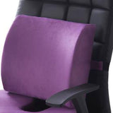 Seat Cushion Lumbar Support Set Polyester Comfortable Chair Cushion for Office Home Flannelette Set V1294-YM0716-3116220009014
