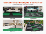 Interlocking Drainage Mat, 50 Pcs Modular Interlocking Cushion, 31 x 31 cm Splicing Drainage Mats, V952-CKPSD10X10YCS8XCRV0