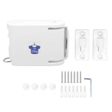 4.2m Thickened Retractable Clothesline Concealed Positioning Buckle Indoor Room Wall Mounted Clothes V1294-YM0521-3117220292011