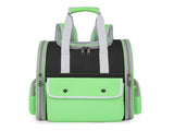 Green Portable Pet Carrier Backpack - Spacious, Breathable, and Travel-Friendly for Cats and Small V888-ELOSUNG21972