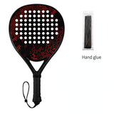 Padel Racket Carbon Fiber Lightweight Control EVA Core Comfort Grip for Beginner & Intermediate V1232-WQP003