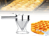 Stainless Steel Baking Funnel Cake Desserts Cooking Tools with Rack for Home Kitchen Bakery Use V1294-YM0722-JY03200