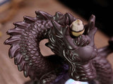 Ceramic Chinese Auspicious Dragon Backflow Incense Burner V1294-YM0521-230107MQ02-2