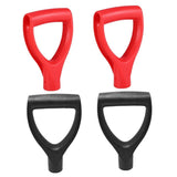 4Pcs Replacement Plastic Shovel Handles with D Shaped Grip for Digging and Raking Tools V1369-AZ3-W-20573