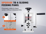 Manual Wire Stripping Machine, 0.06''-1.5'' Copper Stripper with Hand Crank or Drill Powered, V952-BXJYSS11538MMUD21V0