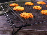 3 Tier Cooling Rack, Foldable Non-Stick Stainless Steel Wire Cake Rack for Pies, Pastries,15.7'' x V1192-AZ-W-12189