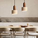 Yellow Travertine Pendant Light 110-240V Japanese Style Nordic Pendant Lamp Ideal for Bedside, V1369-AZ3-W-11417