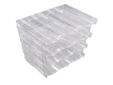 Transparent Water Bottle Organizer 4 Pack Stackable Plastic Water Bottle Cup Holder Detachable V1294-YM0706-3118230176911