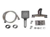 Handheld Shower Head System Kit Copper High Pressure Bathroom Shower Valve Kit with Hose Holder V1294-YM0901-3112250013611