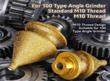 Diamond Chamfer Cutter for Grinder, Multifunction Brazed Diamond Bit, Universal Fit for Tile V1366-AZ2-W-15221