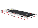 Everfit Treadmill Electric Walking Pad Under Desk Home Gym Fitness 360mm White TMILL-360-PAD-WH