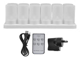 Candle Light Safe Reusable Simulated Flameless LED Candles Light for Parties Weddings Christmas V1294-YM0715-3115210270314