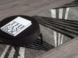 Adore Geometric Textural Rug - Grey - 200x290 V262-LGH2002902301GRE