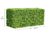 Mixed Boxwood Hedge UV Resistant 100cm Long x 50cm High V637-DP1011911