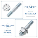 Chainsaw Guide Bar Screws Double-Ended Screw Set for Chainsaws Easy Installation 20Sets V1369-AZ3-W-17372