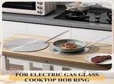 Stainless Steel Range Heat Diffuser with Handle, Handle, Multicolor V1192-AZ-W-28041