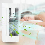 Quiet Portable Water-Cooled Fan, USB Powered 120ml Water Tank 3 Speeds, Mini Air Conditioners for V1369-AZ3-W-10438