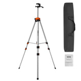 VEVOR Laser Level Tripod ¼ x 20 Thread 27.36-68.11 inch Height Adjustment V952-QZSJJBZSSTS0DI7ADV0