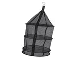 Hanging Drying Mesh Foldable Round 4 Layer 11lb Load Bearing Hanging Mesh Dryer for Vegetable Fruit V1294-YM0901-3117240229611