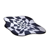Carpet Comfortable Soft Color Blocking Bedside Creative Irregular Rug for Bedroom Living Room V1294-YM0703-3117230078113
