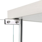 Stacked Display Cabinet Tempered Glass White DBOX1002-4-WH