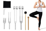 4PCS Tuning Fork Set With Mallet Sound Tool Sensory Tuning Forks V1308-DSZKI-167