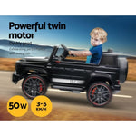 Kids Electric Ride On Car Mercedes-Benz Licensed AMG G63 Toy Cars Remote Black RCAR-AMG63-BK