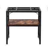 Levede Fish Tank Stand Aquarium Rack 20 Gallon 272kg Metal Living Room Black CH1187-AU