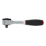 Wurth 3/8" Reversible Ratchet Wrench 360&deg Twist Handle Chrome Vanadium 175mm DIN 3122 V563-71203806