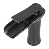 G1/2 Sink Faucet Copper Waterfall Water Tap Black Bathroom Basin Hot Cold Faucet for Kitchen Toilet V1294-YM0523-3112210109511