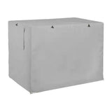 Heavy-Duty Dog Crate Cover, Waterproof Dog Kennel Cover, Easy to Use with Zipper and Vent Window, V1370-AZ4-13749