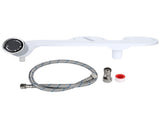 G1/2in Thread Toilet Bidet Seat Attachment Cold Water Spray Double Nozzle Non Electric Sprayer V1294-YM0901-3112200118511