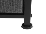 Levede Storage Cabinet Tower Chest Dark Grey CH1047-DG