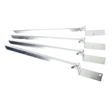 Fence Post Anchor Galvanized Steel Multifunctional Mailbox Fence Post Spike for Outdoor Swing V1294-YM0901-3116250002211