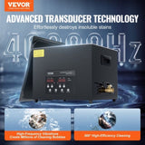 15L Ultrasonic Cleaner Cleaning Machine with Basket Heater and Timer 360W V952-HGKCSBQXJ15LJ18FFV3