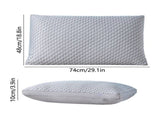 All-Season Breathable Support Pillow, Plush Down Bed Pillow, Perfect for Side Back Stomach Sleepers, V1370-AZ4-13836