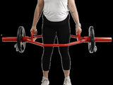 Olympic Shrug Deadlift Trap Bar - Red V1012-CFDLTB