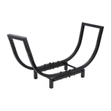 Firewood Rack Large Capacity Stable Space Saving Metal Log Storage Rack for Indoor Outdoor Fireplace V1294-YM0901-3111250221311
