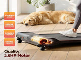 Everfit 3 in 1 Walking Pad Treadmill 12% Incline Under Desk Treadmills for Home Gym With 40cm Wide TMILL-400-2INC-BK