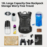 Cycling Backpack Biking Backpack West Biking High-Quality Backpack Organized - Orange - Size L V1347-DSZ-14828-ORG-L