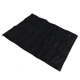 Fireplace Blanket Black Oxford Fabric 2 Layers Cotton Hook and Loop Fireplace Draft Stopper for Home V1294-YM0706-3114230135211