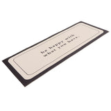 Coffee Mat Pu Leather Anti Slip Stain Resistant Waterproof Table Mat for Kitchen Countertop 30 V1294-YM0710-3113230280512