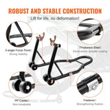 VEVOR Motorcycle Front & Rear Stand Lift 850 lbs Spoolift Paddock Swingarm Arm V952-YBSJZJTZXCXCS7LU8V0