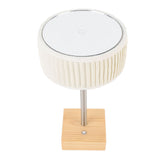 Rechargeable Desk with Fabric Shade Top Mirror Table Light Modern Touch Dimmable LED Bedside V1294-YM0901-3119240153411