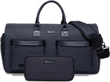 Black 45L Garment Duffel Bag - Men's Travel Suit Bag - Carry On Weekender V888-ELOSUNG33813