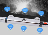 Modern Chrome Thermostatic Shower Mixer Bar Replacement Valve Outlet Home Bathroom Accessory V1294-YM0901-JYA01113