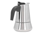 Stovetop Coffee Maker, Large Capacity Stainless Steel Moka Pot, 4 Cups, 400ml V1263-JX-3006