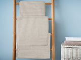 Royal Comfort Eden Egyptian Cotton 600 GSM 8 Piece Towel Pack Beige ABM-231915