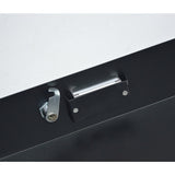 19" Rack Mount 2U Locking Drawer Pro Audio DJ Server Rack Lock Storage Cabinet V63-840141