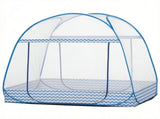 Pop UP Net Tent Curtains,win Queen size Folding Design with Net Bottom for Baby Adults Trip V1369-AZ3-W-06504